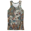 Đồ họa động vật 3D Tank Top Nam, Áo cổ chữ O không tay Harajuku, Mềm mại thoáng khí mùa hè 2026
