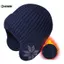 KUZHEN Mùa Đông Ấm Áp Sang Trọng Dệt Kim Cho Nam Nữ Tuyết Thời Trang Skullies Mũ Unisex Ngoài Trời Chống Lạnh Bảo Vệ Tai Mũ Len HOT