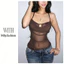Milyfashion Melade Màu Gạc Khâu Giả Hai Mảnh Phù Hợp Với Cô Gái Nóng Sling Ngắn Top Y2K 0WBL