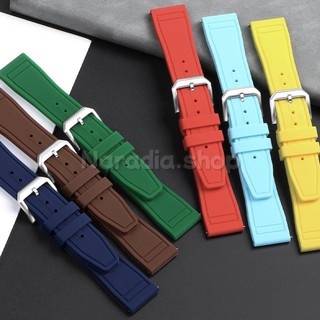20 / 21 / 22mm Phát Hành Nhanh Cho IWC Pilot Silicone Watchband Cao Su Đa Năng Dây Đeo Đồng Hồ Nam Nữ Thể Thao Dây Đeo Tay Vòng Tay