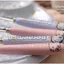 Bộ nĩa thìa Doremon, thìa inox bằng gốm sứ Hello Kitty Bộ đồ ăn học sinh Siêu dễ thương Siêu dễ thương 6.8