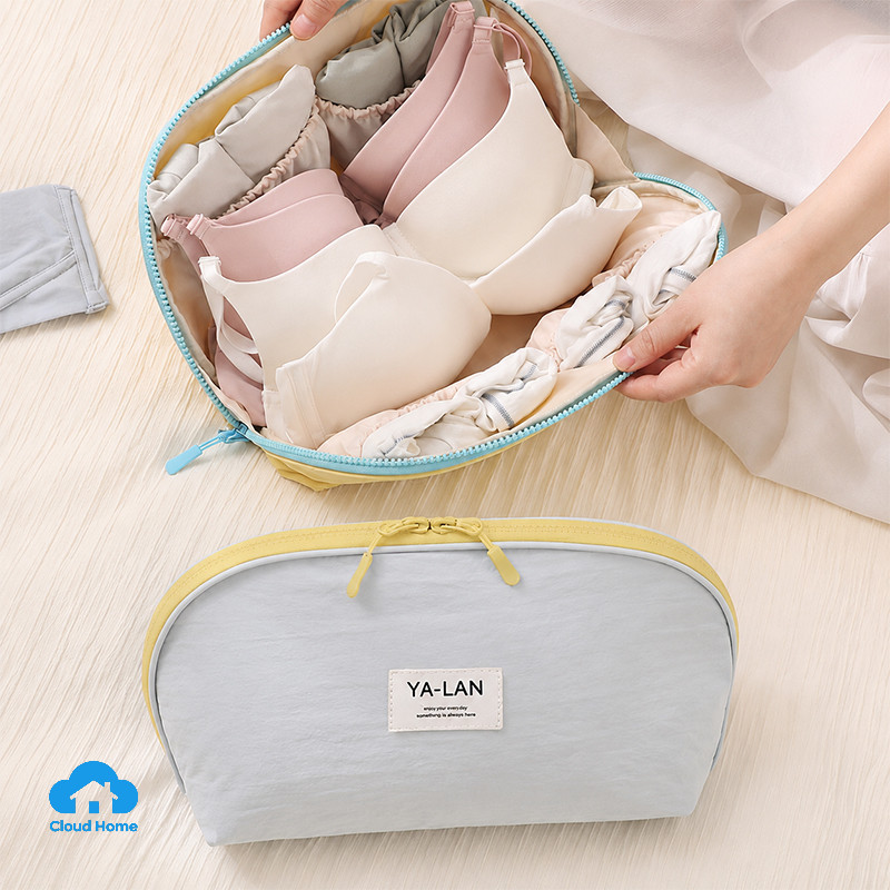🌤️COD🌤️Túi Đựng Đồ Lót Du Lịch 3in1 Gọn Nhẹ Chống Thấm Vải Cao Cấp Đựng Nội Y, Tất, Đồ Cá Nhân
