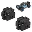 YICA 2 Bộ Hộp số RC, Vỏ hộp số RC màu đen bằng nhựa, Phụ kiện RC cho Wltoys 284161/284010/284131 Phiên bản, phiên bản K969, xe RC phiên bản K989