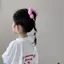 Ngọt Ngào Đầy Hoa Streamer Ruột Lớn Dây Buộc Tóc Ba Chiều Lớn Dây Buộc Tóc Cô Gái Đầu Hoa Dây Cao Su Trẻ Em Phụ Kiện Tóc