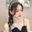 T Sang Trọng Tua Rua Ngọc Trai Organza Hoa Bện Kẹp Tóc Đầu Phong Cách Mới Răng Chống Trơn Trượt Băng Đô Nữ Phụ Kiện Tóc