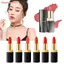 FAVORITEGOODS 6 Chiếc Son Môi Mờ Sương Mù Mềm, Son Bóng Môi Chống Thấm Nước Ống Vuông, Son Dưỡng Ẩm Không Phai Màu Di Động Mỹ Phẩm Trang Điểm