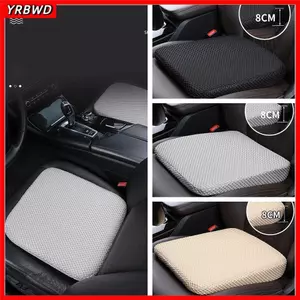 Đệm Ghế Ô Tô YRBWD, Đệm Đệm Tăng Áp Ghế Ô Tô Dày Bằng Cotton, Lưới Thoáng Khí Đệm Ghế Đồ Dùng Ô Tô