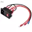 apill 3D Máy In Công Tắc Nguồn Phong Phú Hơn Loại Chữ U Cắm 15A 220V/110V Công Tắc/Ổ Cắm Bộ Chuyển Đổi Mô-đun có Cầu Chì và Lắp Đặt Dễ Dàng
