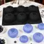 HL 6-Cell Blueberry Hoặc Raspberry Thiết Kế Bánh Mousse Trái Cây Pháp Khuôn Bánh Silicon Khuôn Bánh Pudding Socola Món Tráng Miệng Dụng Cụ Nướng Bánh LMWU
