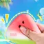 SRVN Đồ chơi dưa hấu giảm lo âu cho trẻ em Mềm mại dễ thương Bóp trái cây phục hồi chậm.