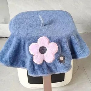 YHMBY1314 Tròn Thêu Hoa Chống Bụi Bao Vải Đa Năng Cho Nồi Chiên Không Khí