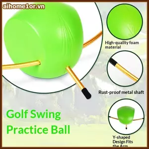 AIHOM Golf Swing Training Aid Công cụ chơi gôn Bule có thể điều chỉnh dành cho người mới bắt đầu và người cao tuổi Tư thế và Chỉnh sửa căn chỉnh,