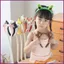 YT4 Pikachu Bunny Bear Chick Headband Hoạt Hình Dễ Thương Trẻ Em Bé Gái Băng Đô Cô Gái Mũ Đội Đầu Phụ Kiện Tóc Sinh Nhật Hallowe