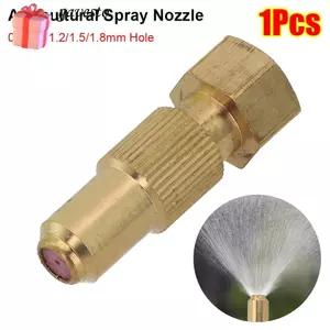 GAVESTO 1 Cái Vòi Phun Nông Nghiệp, Vòi Phun Bằng Đồng Lỗ 0.8 / 1.0 / 1.2 / 1.5 / 1.8mm, Đồ Gốm Đồng Gia Đình Có Thể Điều Chỉnh Dụng Cụ Điện Sân Vườn Hệ Thống Tưới Cây