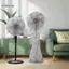 GCDHome Quạt Bảo Vệ Bụi Đứng Quạt Sàn Tròn Bảo Vệ Thiết Bị Điện Vỏ Quạt PEVA Có Thể Tái Sử Dụng Thích Hợp Để Bảo Quản Gia Đình HOT