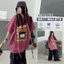 Bé Gái Phiên Bản Hàn Quốc Rời Áo Thun Mùa Hè Phong Cách Mới Trẻ Em Hoạt Hình Pháp Khoai Tây Chiên In Áo Thường Ngày