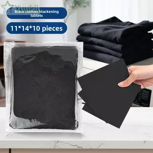 YUUKII Giấy Nhuộm Quần Áo Đen Phục Hồi Màu, Chống Phai, Dùng Cho Máy Giặt, Làm Sáng Màu Đen