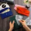 BeautifulHomeA Ví Da PU Đựng Thẻ Thư Mục Unisex Siêu Mỏng Bền Tổ Chức Chống Nước Cho Trường Học Và Văn Phòng VN