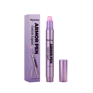 Nymixa Armor Pen Cuticle Liquid 2.5ml - Bút dầu biểu bì nuôi dưỡng cho vết nứt khô Lớp biểu bì móng tay Sửa chữa- Dầu làm mềm dưỡng ẩm để dưỡng ẩm Da viền móng tay thô