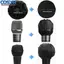 <cosyh>Disposable Mic Cover Non-woven Material Easy Replacement Blocks Saliva And Dust