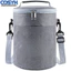 <cosyh>Round Insulated Lunch Bag Cooler Bag Portable Lunch Box For Picnic Camping