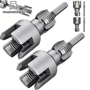 Nhíphuj Dụng cụ cắt ren ống có độ chính xác cao Ống nhựa PVC bên trong và bên ngoài cho xưởng làm việc tại nhà Dụng cụ cầm tay đa năng VN