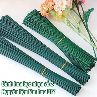 Cành Kẽm Nhung Bọc Nhựa 30cm – Làm Hoa Handmade, Kẽm Cắm Hoa Giả, Decor Bàn Bon Sai Trang Trí Phòng