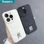 Ốp điện thoại đơn giản thẩm mỹ dễ thương Logo kỳ lạ cao cấp cho Iphone 17 16 15 14 12 13 11 Pro Max IP 7 8 Plus Iphon X XS XR Xs Max Làm dày mặt sau IP15 chống sốc