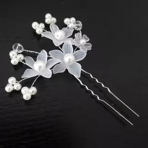 Trâm cài đầu cô dâu đính hoa trai tiểu thư MUNSTORE CAIDAU