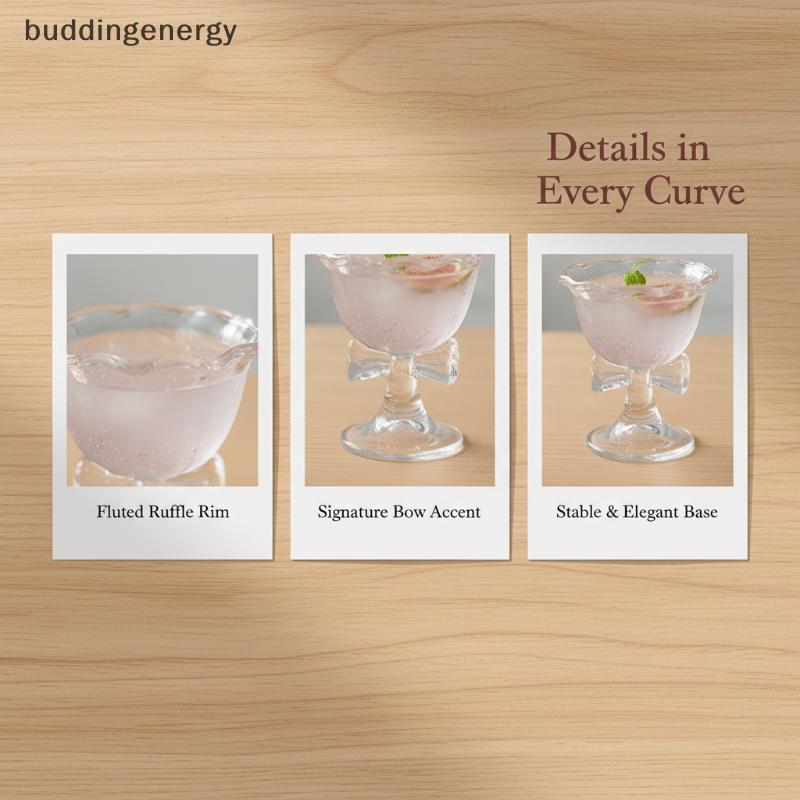 {BUDDI} Cốc nước thủy tinh nơ dễ thương Thiết kế hoạt hình sọc Hoàn hảo để sử dụng đồ uống hàng ngày {buddingenergy}