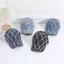 Mũ bóng chày đính đá MERIGGIARE, Mũ bóng chày Denim đau khổ lấp lánh, Mũ dạo phố thông thường có thể điều chỉnh hợp thời trang dành cho nữ