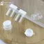 Cheenm 2 / 5 Chai du lịch trong suốt Tinh chất chống rò rỉ rỗng đóng chai bằng kính lật Hộp đựng mỹ phẩm tẩy trang & dưỡng da VN