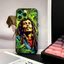 TP-2 Bob Marley Rasta Lion Ốp Lưng Điện Thoại IPhone 16 15 14 13 12 11 PRO MAX PLUS Mini TPU Mềm Đến Da Thân Thiện