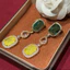 Bông tai thanh lịch viền dài Zircon sang trọng tinh tế