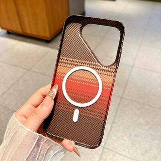 Ốp từ tính họa tiết Kevlar bằng sợi Carbon sang trọng cho Huawei Pura 90 Pro Max 80Pro 70 Ultra Mate 80 Vỏ chống sốc
