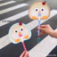 quạt tay quạt cổ trang quạt tròn cầm tay xòe mây tre mini cute có tua rua họa tiết hoạt hình giải nhiệt mùa hè để bàn học 2026