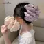 AqToCna Mùa Hè Ngọt Ngào Vuốt Tóc Cho Nữ Đa Năng Cá Mập Kẹp Màu Trơn Thanh Lịch Đuôi Ngựa Kẹp Mũ Đội Đầu Phụ Kiện Tóc Thời Trang Quà Tặng AqToCna