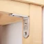 Thép Không Gỉ Dày Chải Góc Mã Góc Cố Định Bàn Sắt Ghế 90 Độ Góc Phải Nội Thất Phần Cứng Kết Nối 63D2