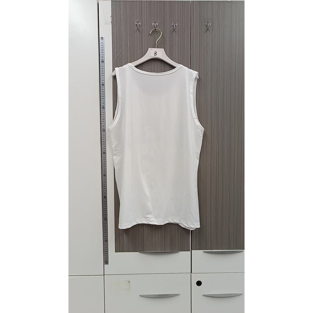 Milyfashion No Pilling Retro Thể Thao Bóng Rổ Ngoài Mặc Áo Vest Không Tay Hợp Thời Trang Đường Phố Rời Mùa Hè Top