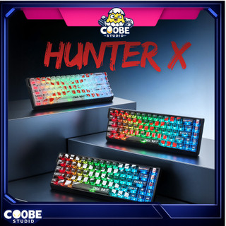 [Ship nhanh] Keycap HUNTER X Trong Suốt 136 Phím – Profile Cherry - Nhựa PC-Xuyên LED - CooBeStore