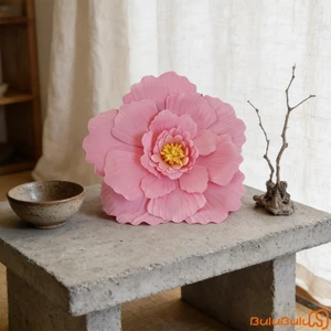1 Hoa Khổng Lồ Để Trang Trí Hoa Mẫu Đơn Jumbo Lớn Nhân Tạo Cho Tiệc Cưới Phông Nền Lễ Chụp Ảnh Đạo Cụ