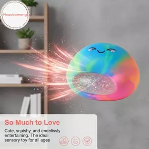 Hodou Squeezable Ecpression Đồ chơi mô phỏng hấp Bun mặt cười dễ thương Đồ chơi đàn áp cầm tay cho văn phòng Người lớn Trẻ em VN