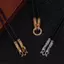 AqToCna Có Thể Điều Chỉnh Thái Lan Phật Giáo Dây Nelace Đơn Giản Với Micro-diamond Zirconium Lotus Circle Bule AqToCna