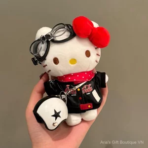 Móc Khóa Bông Hello Kitty - Đồ Chơi Bông Gấu Kitty Dễ Thương - Phụ Kiện Túi Xách Nữ
