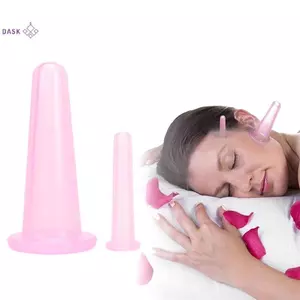 2 Cái Silicone Cupping Hút Chân Không Mặt Massage Cốc Mặt Chân Tay Thư Giãn Hộ Gia Đình Chăm Sóc Sức Khỏe Da Mặt Dụng Cụ Nâng Da