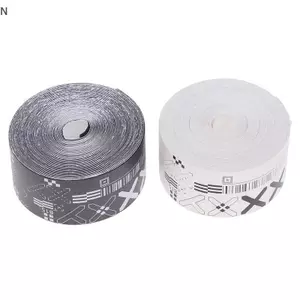 NS 1Roll 500CM Bla Trắng In Hình Tennis Raet Mái Chèo Đầu Băng Bảo Vệ PU Stiers Cho Bãi Biển Pileball Raet Bộ Phận Thể Thao NS
