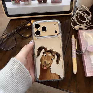 Hoạt hình Pony Thích hợp iPhone 1716 trường hợp điện thoại 15P trong suốt 13/14 giản12