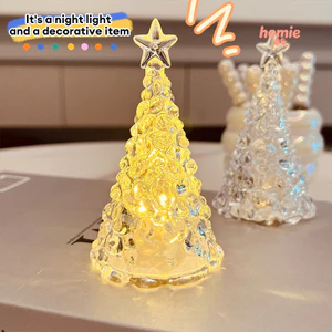Đèn ngủ hình cây thông Noel, đèn trang trí mini để bàn, đèn ngủ cạnh giường.