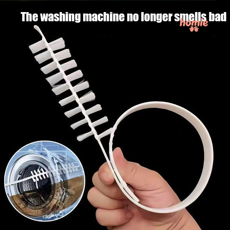 ✨Homie✨Bàn chải làm sạch máy giặt chuyên dụng cán dài 59cm Thể Gấp Gọn Tiện Dụng