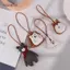 AqToCna Động Vật Dễ Thương Mặt Dây Chuyền Handmade Móc Chìa Khóa Túi Trang Trí Quyến Rũ Voi Thỏ Dây Đồ Chơi AqToCna